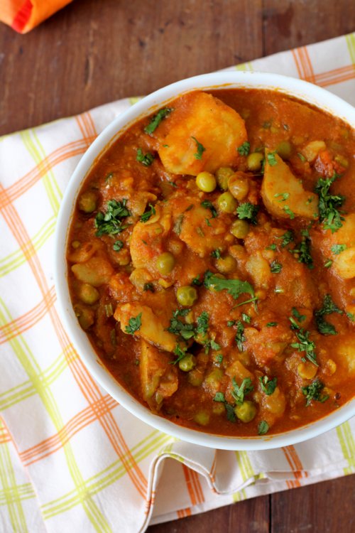 banarasi aloo matar
