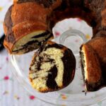 eggless marble bundt cake recipe