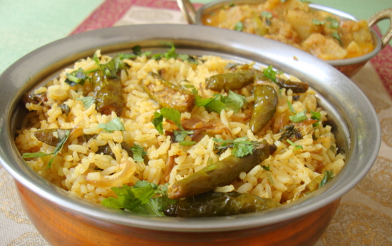 Dondakaya Annam ~ Tindora (Ivy Gourd) Rice