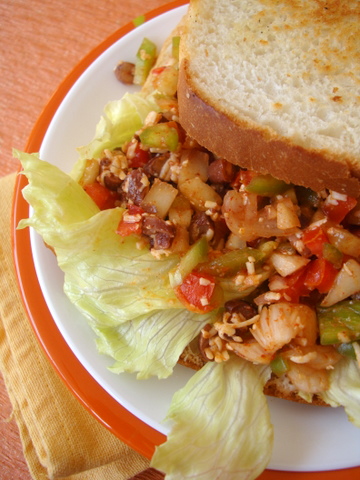 Spiced Kidney Bean Spread Sandwich