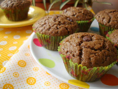 Mocha Chocolate Chip Muffins