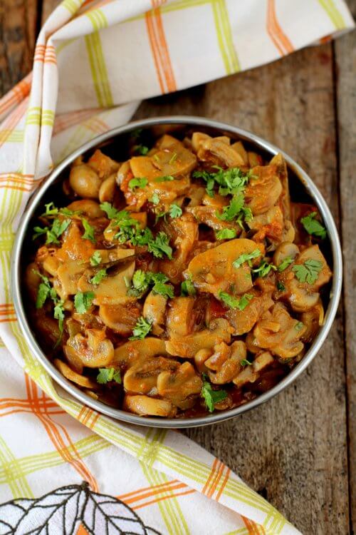 mushroom fry