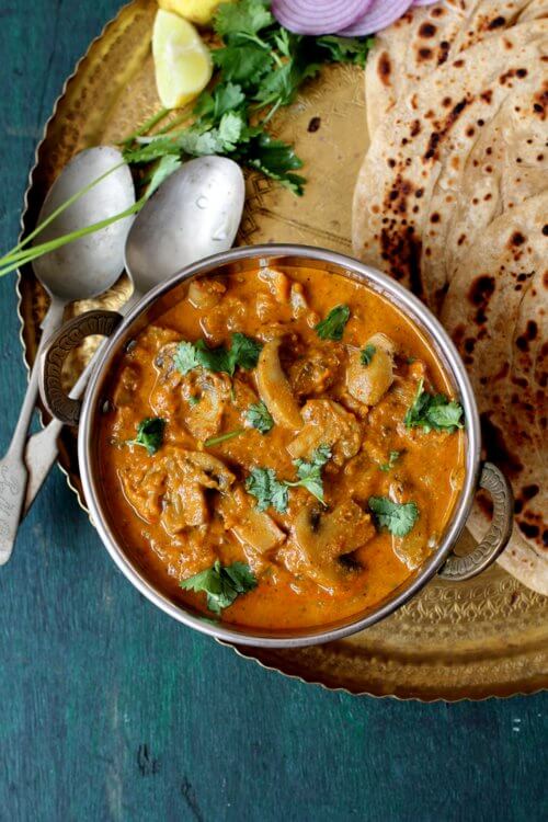 mushroom masala