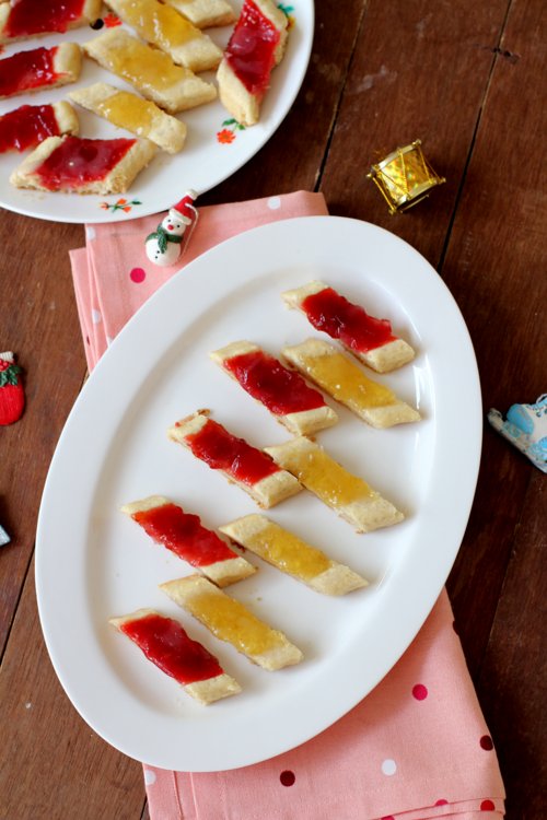raspberry ribbons