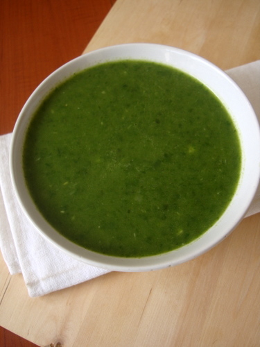 Palak Soup ~ Spinach Soup