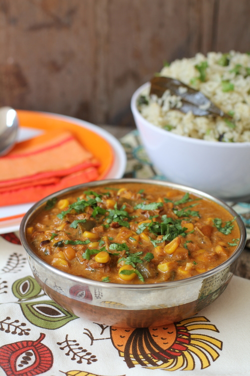 sweet corn curry