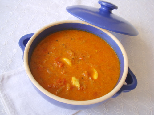 Kulambu Recipe-Tomato Kulambu-Chettinadu Thakkali Kulambu