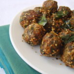 Thotakura Undalu-Crispy Amaranth Leaves Balls-Leafy Greens Recipe