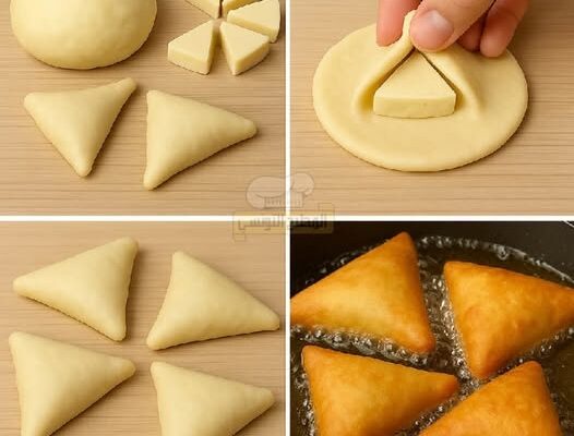 Crispy Cheese Triangles