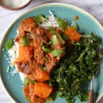 Pumpkin gosht recipe