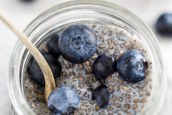 Blueberry Chia Pudding Recipe – Keto, Vegan, & Delicious