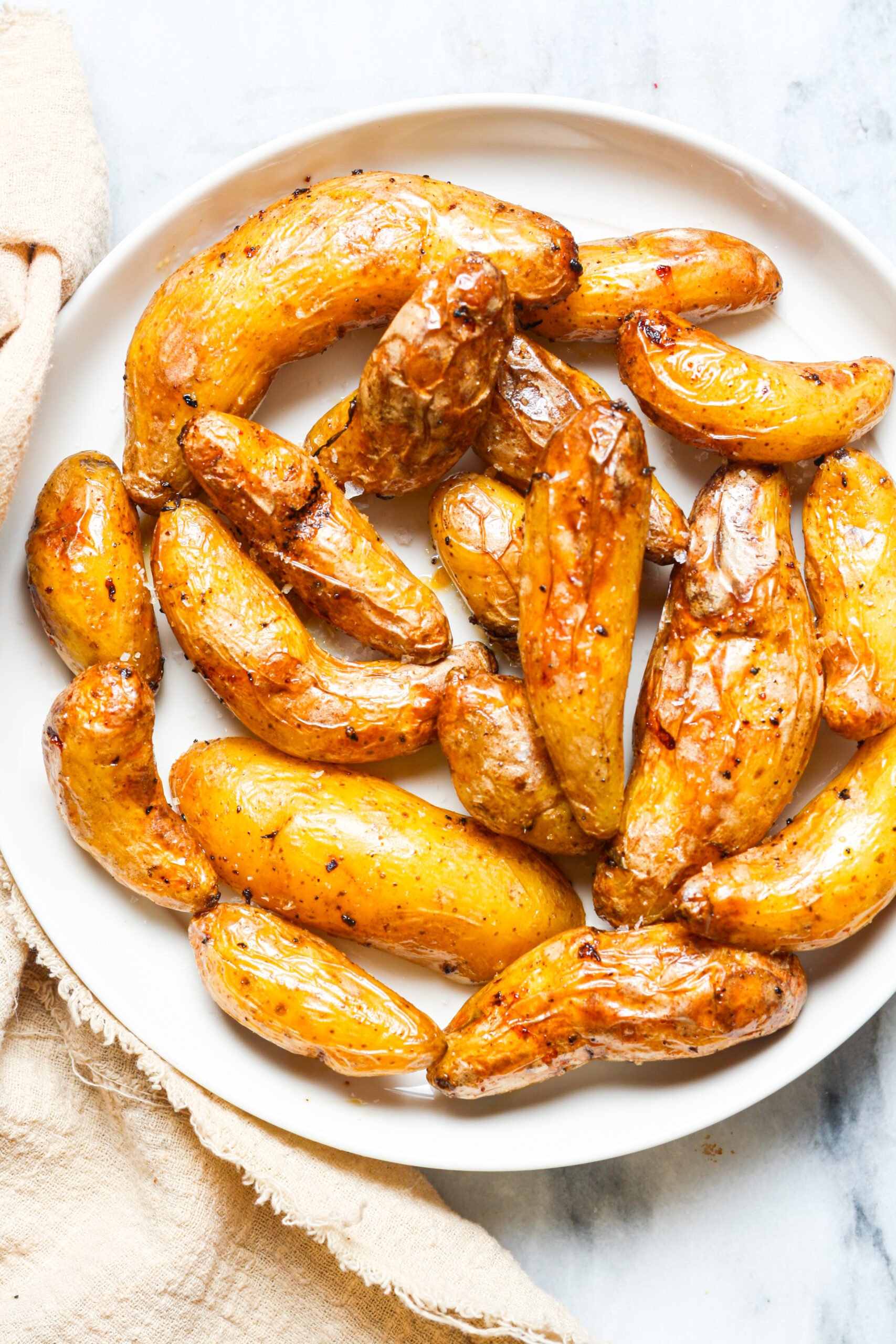 Air fryer fingerling potatoes.