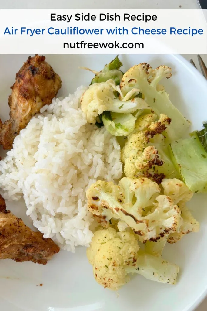 Air Fryer Cauliflower with Cheese Recipe