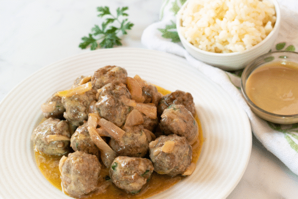 Beef Kafta with Tahini – Mediterranean Living Cafa with Tapenu article