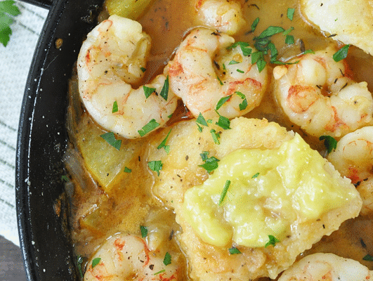 “Better than Cioppino” Spanish Fisherman’s Seafood Stew Spanish Fisherman