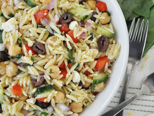 Mediterranean Orzo Salad