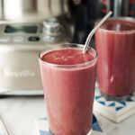 Beet, apple and spinach smoothies