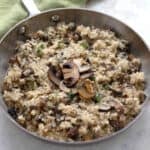 Mushroom Cauliflower Risotto - All Day I Dream About Food