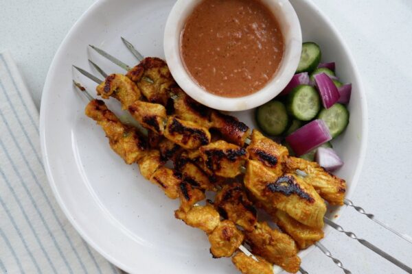 Chicken Satay with Peanut Butter Sauce — UMAMIMAMI
