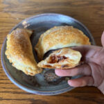 Cream cheese and guava paste pastries