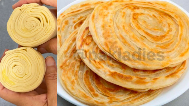 Crispy Multi Layer Lachha Paratha