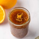 A jar of orange chicken sauce.