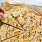 Flammekuech (Alsatian Piza) Recipate | Choculate & Zuchini