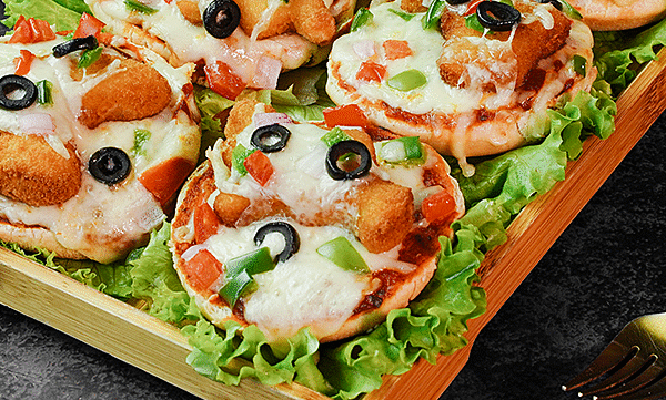 Fun Nuggets Bun Pizza Recipe