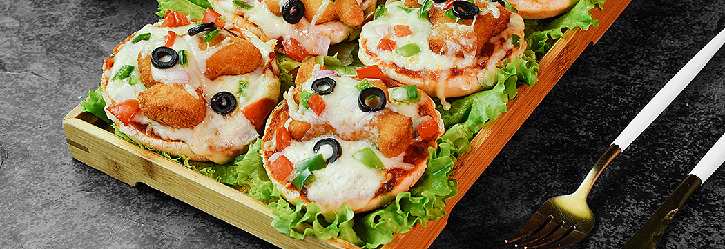 Fun Nuggets Bun Pizza Recipe
