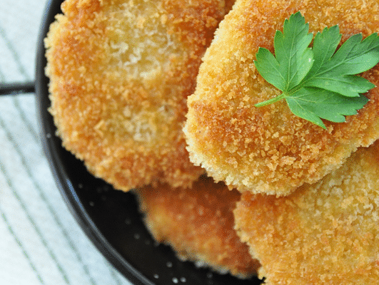Got Canned Chickpeas? Make these CRISPY Chickpea Nuggets CRISPY Chickpea Nuggets