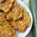 Crispy White Bean & Zucchini Fritters