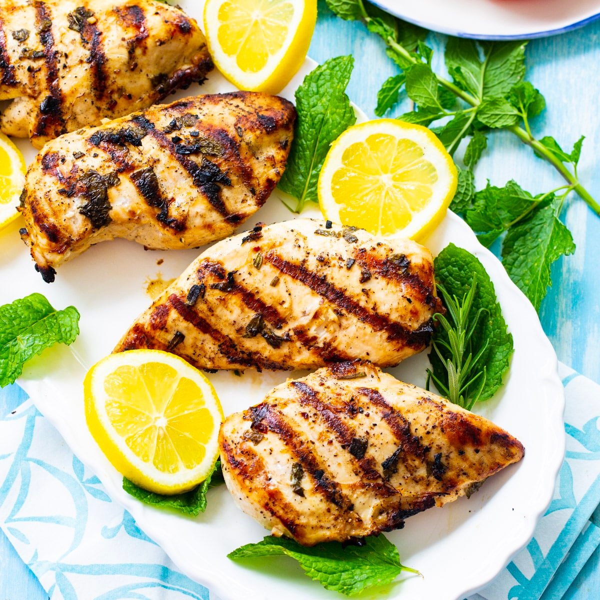 Greek Lemon Mint Marinade - Spicy Southern Kitchen
