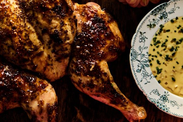 Grilled Chicken With Mustard Sauce Recipe