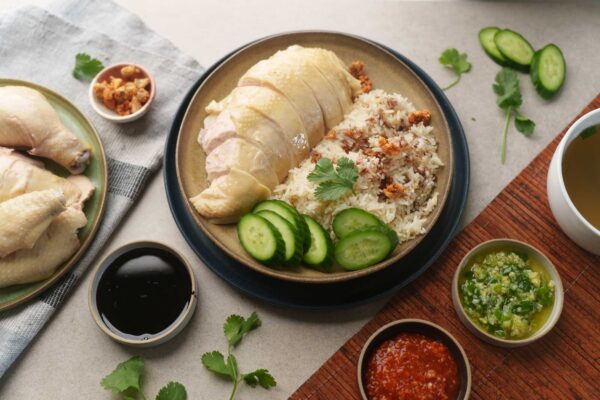 removing excess fat from whole chicken