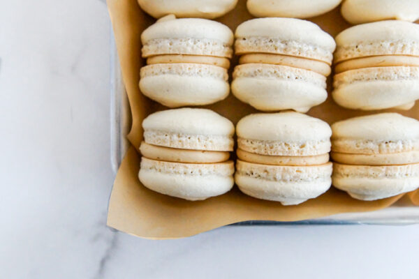 Hazelnut Macarons
