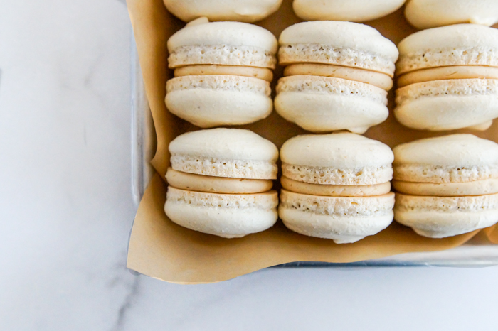 Hazelnut Macarons