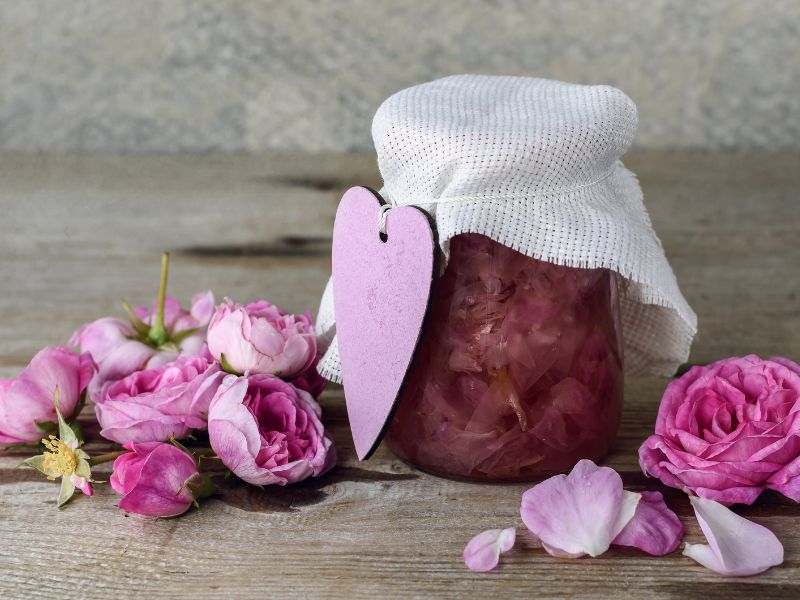 Rose petal jam image