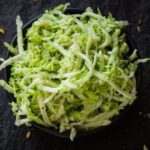 Broccoli Rice in a bowl.