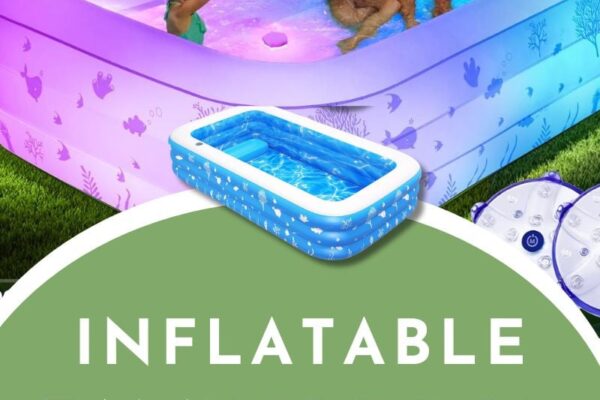 Inflatable Family Outdoor Pool Giveaway • Steamy Kitchen Recipes Giveaways inflatable family outdoor pool giveaway