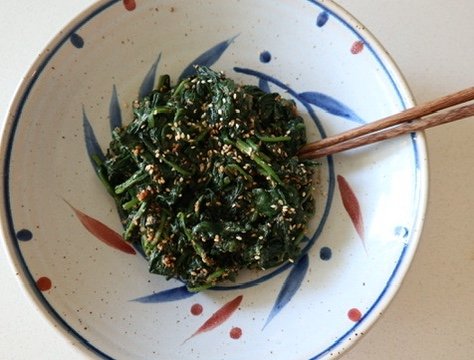 Japanese Spinach Salad with Sesame Dressing — UMAMIMAMI