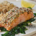 Keto Walnut Encrusted Salmon Recipe