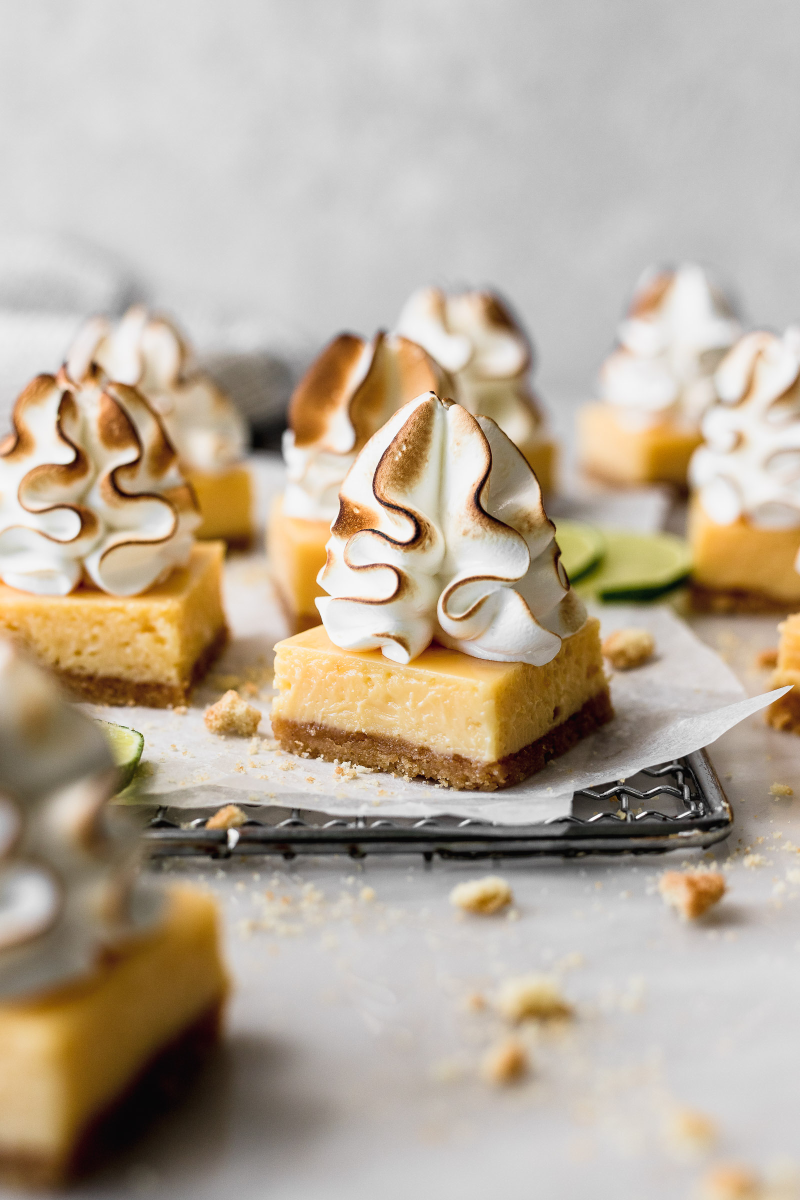 Lime Meringue Bars | Cravings Journal