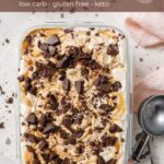 Keto Peanut Butter Chocolate Chunk Ice Cream