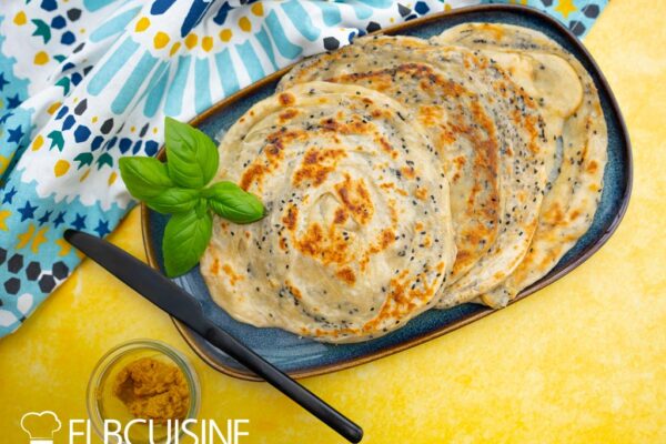 Malawach – jemenitsches Pfannenbrot, einfach und köstlich! Malawach, Yemenite pan bread