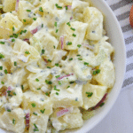 "No May" CREAMY Potato Salad