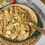 One-Skillet Mediterranean Chicken and Orzo with Feta and Spinach — Easy Greek-Inspired Dinner Recipe