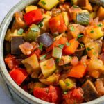 Spanish pisto in a bowl.