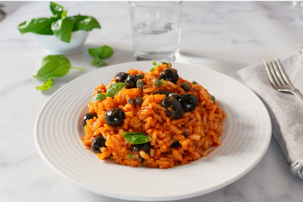 Rice with Puttanesca Sauce (Risotto alla Puttanesca) Rice with whores Sauce (Risotto alla whore) Articles
