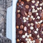 SUPER FUDGE! Quadruple Chocolate Brownies