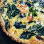 Salmon Quiche with Spinach (Italian Torta Salata Recipe)